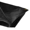 10' X 30' Super Heavy-Duty Tarp Black (Actual Size 9'6" X 29'6")