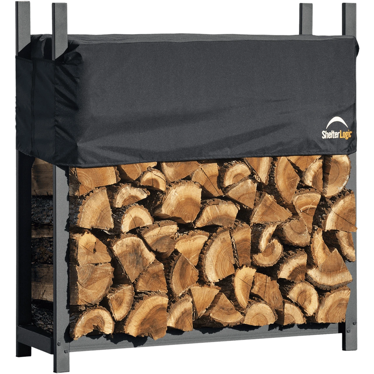 04'Ultra Heavy-Duty Firewood Rack Plus Cover 1 04'Ultra Heavy-Duty Firewood Rack Plus Cover