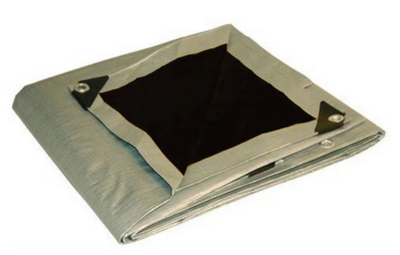 30' X 40' Silver/Black Medium Duty Tarp (Actual Size 29'6"x39'6") 1 30' X 40' Silver/Black Medium Duty Tarp (Actual Size 29'6"x39'6")