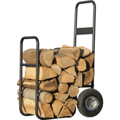 Rolling Firewood Cart