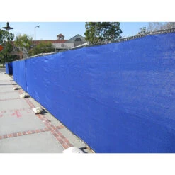 06' X 50' Blue Fence Screen Mesh Tarp