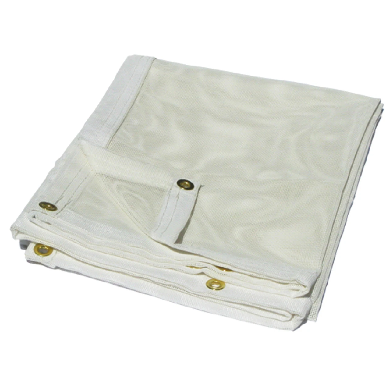 08' X 10' White Vinyl Mesh Tarp 10 OZ 1 08' X 10' White Vinyl Mesh Tarp 10 OZ