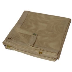 12' X 20' Tan Vinyl Mesh Tarp 10 OZ
