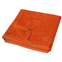 12' X 14' Orange Vinyl Mesh Tarp 10 OZ